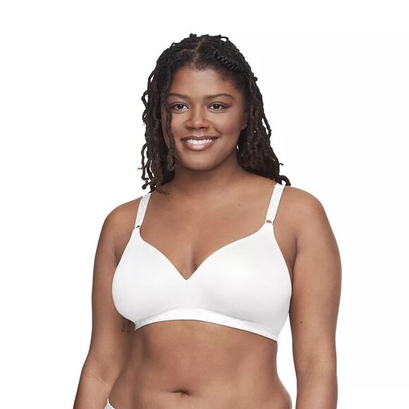 2/$30 Warners Cloud 9™ Super Soft Wireless Lightly Lined Comfort Bra 38C #9445 - Picture 1 of 10
